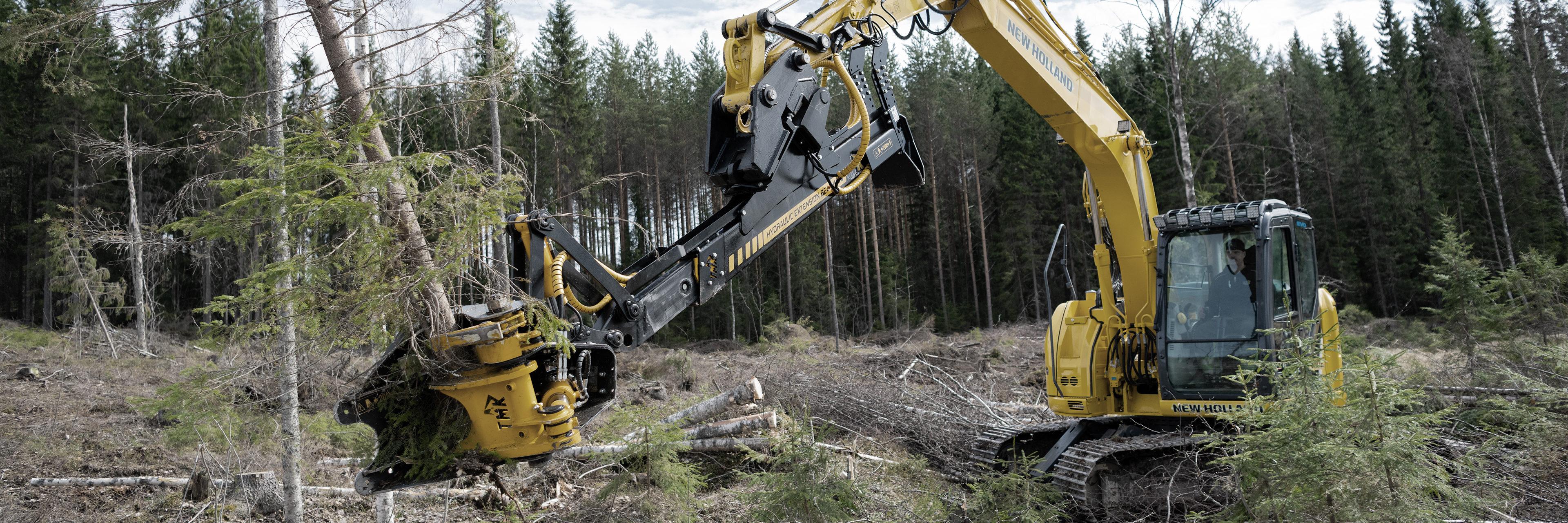 bagger mit baumschere mieten 10